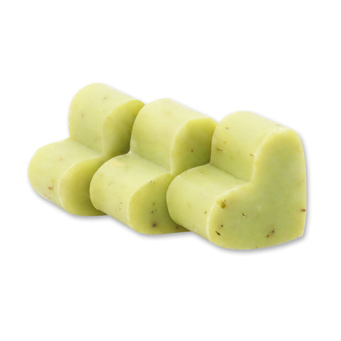 Schafmilchseife Eisenkraut Herz mini 8g (ca. 120 Stück)