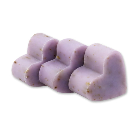 Schafmilchseife Lavendel Herz mini 8g (ca. 120 Stück)