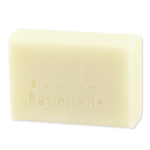 Rasierseife mit Schafmilch eckig 100g weiß