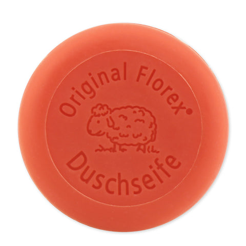Duschseife mit Schafmilch rund 100g Granatapfel