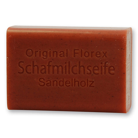 Schafmilchseife eckig Sandelholz 100g