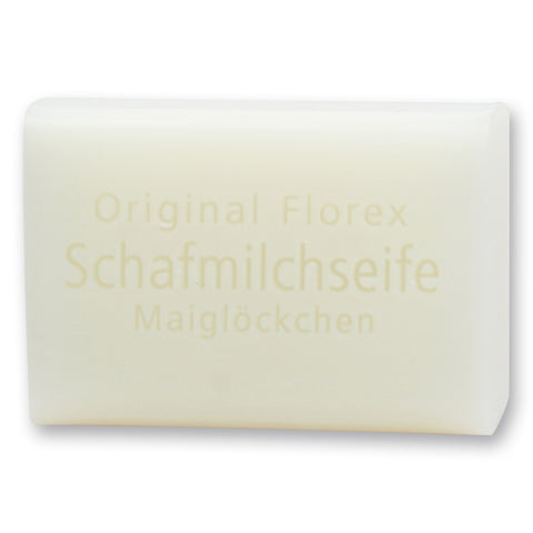Schafmilchseife eckig Maiglöckchen 100g