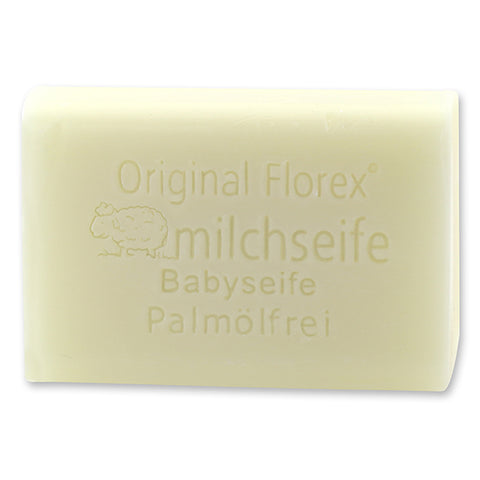 Palmölfreie Schafmilchseife eckig 100g Baby