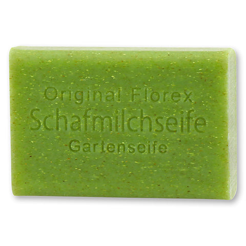 Schafmilchseife eckig Garten 100g