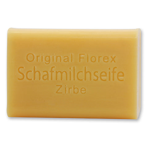 Schafmilchseife eckig Zirbe 100g