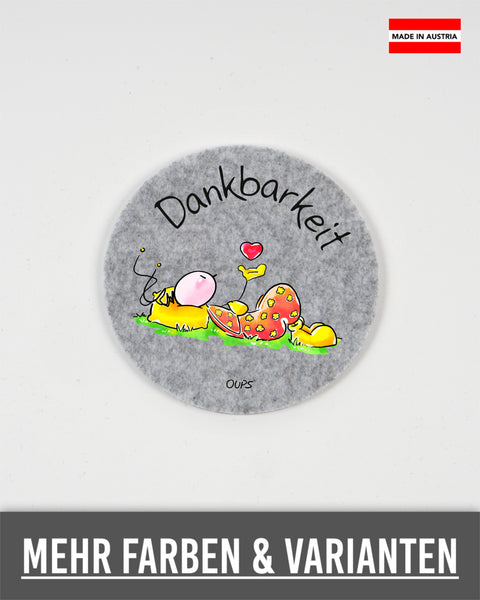 Untersetzer Oups 813 Dankbarkeit