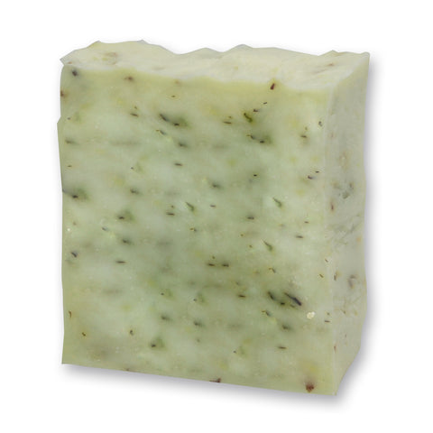 Handgeschöpfte Schafmilchseife Zitronenmelisse 150g