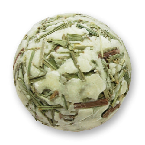 Badebutter-Kugel mit Schafmilch 50g Lemongras ohne Palmöl