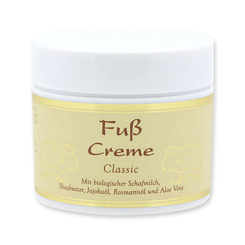 Fußcreme mit Schafmilch 60ml in der Dose