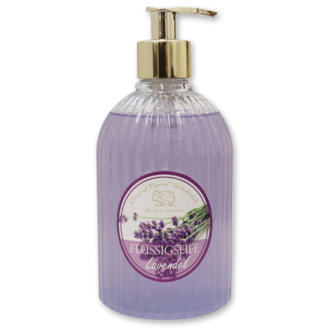 Flüssigseife mit Schafmilch im Spender 500ml Lavendel