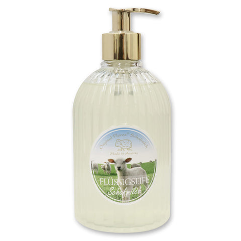 Flüssigseife mit Schafmilch im Spender 500ml Classic