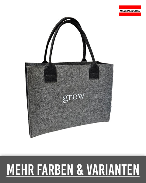 grow by Kathi Madlik FILZ TASCHE