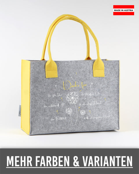 Filztasche L personalisiert Lehrerin – 28 Danke für... – TT-Designs Österreich
