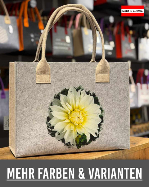 Filztasche "Dahlie" – Nicole Sponner Fotografie