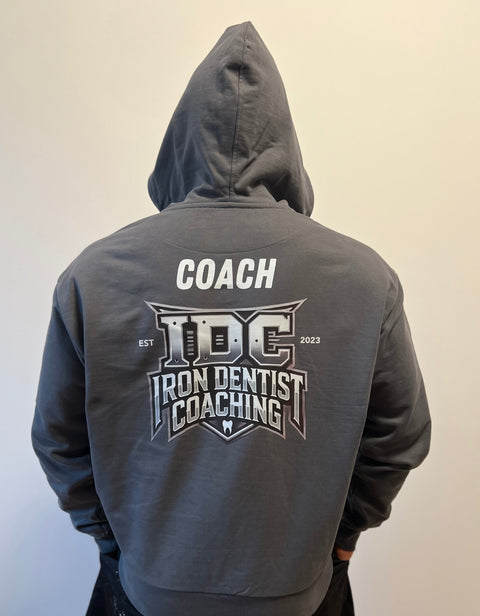 Iron Dentist Coaching Heavy Zip-Hoodie