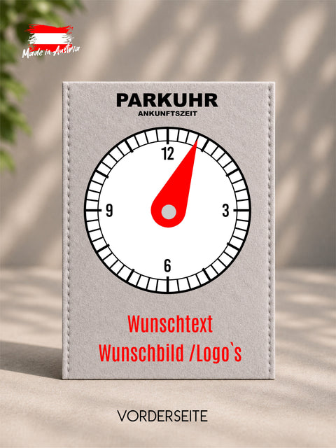 Filz Parkuhr – Selbst gestalten | Komplett individuell