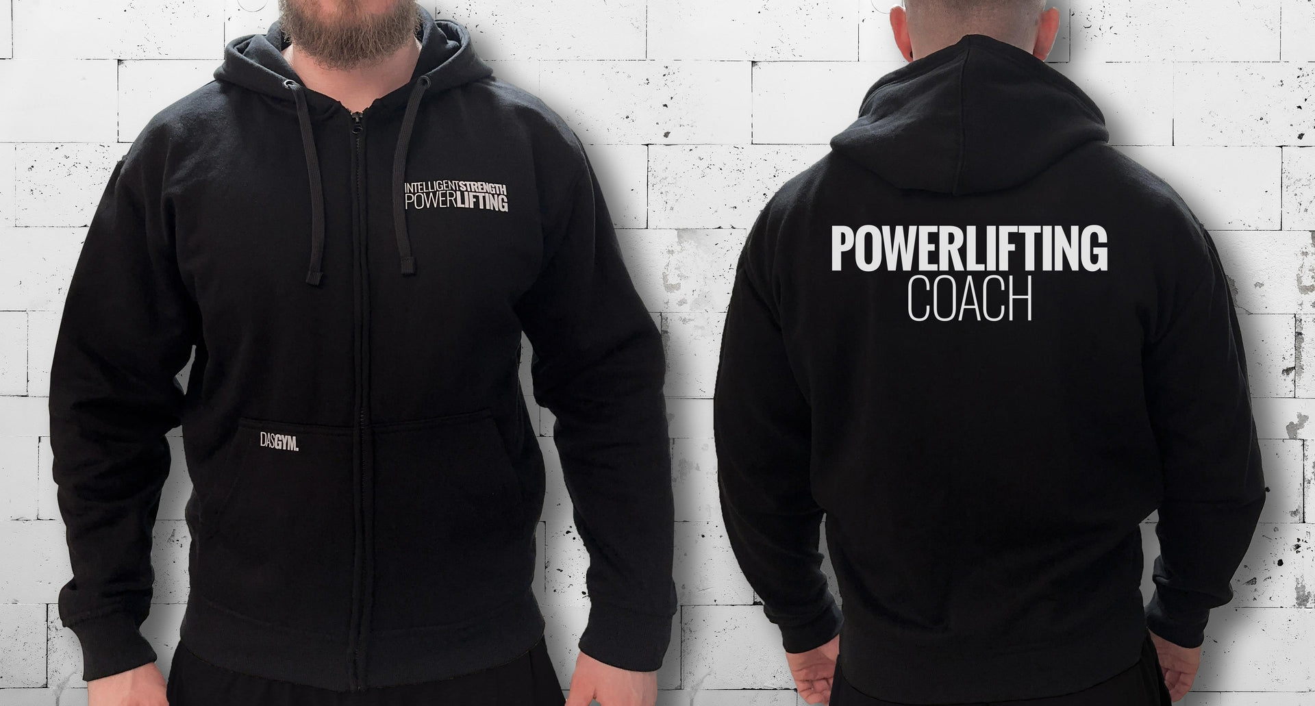 ISPL Vereins-Hoodie Schwarz Coach - Main Image