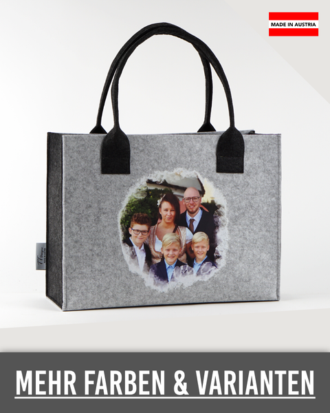 Filz Tasche Selbst gestalten Bild