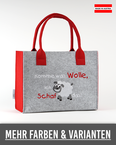 Filz Tasche 011 Komme was Wolle
