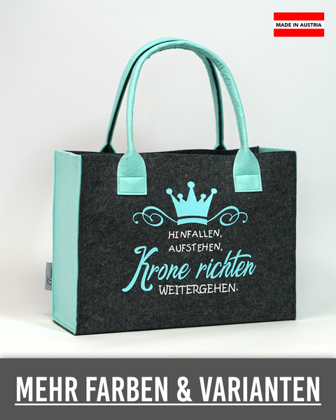 Filz Tasche (036_Krone richten)