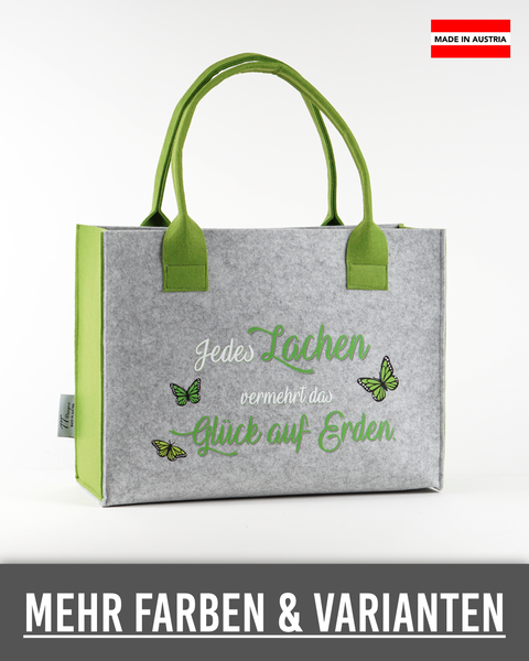 Filz Tasche (042_Jedes Lachen)