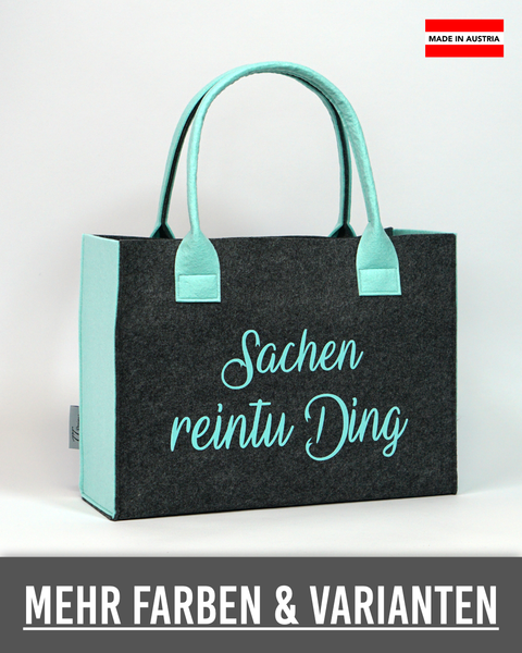 Filz Tasche 052 Sachen reintu Ding