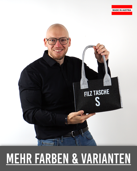 Filz Tasche 020 So sieht eine richtig coole Tante aus