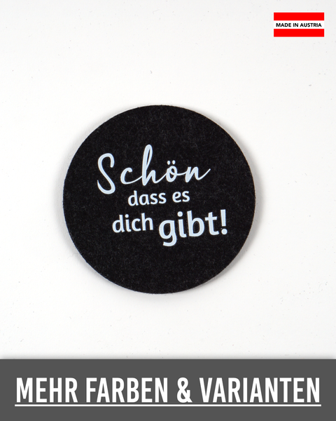 Untersetzer 510Schön dass es dich gibt