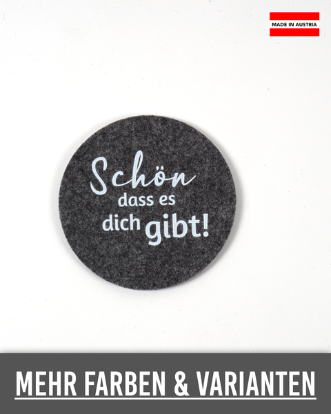 Untersetzer 510Schön dass es dich gibt